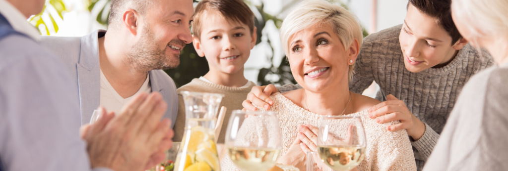 happy family showing gratitude during pandemic - Avoshea Therapy